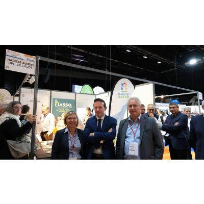 Salon des Communes et Territoires de l’Aude 2024 : Habitat Audois confirme sa fidélité et sa proximité avec les territoires